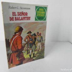 Tebeos: EL SEÑOR DE BALANTRY (ROBERT L. STEVENSON) JOYAS LITERARIAS JUVENILES Nº 20 - 5ª EDICIÓN 24/12/1979. Lote 271869668