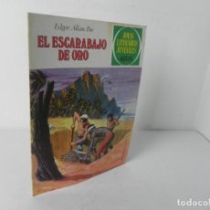 Tebeos: EL ESCARABAJO DE ORO (EDGAR ALLAN POE) JOYAS LITERARIAS JUVENILES Nº 88 - 3ª EDICIÓN 29/10/1979. Lote 271948598