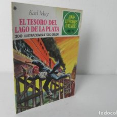Tebeos: EL TESORO DEL LAGO DE PLATA (KARL MAY) JOYAS LITERARIAS JUVENILES Nº 55- 3ª EDICIÓN 16/10/1978. Lote 271970213