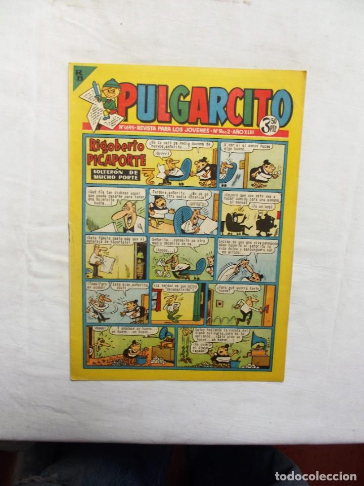 Tebeos: PULGARCITO N&ordm; 1695 - Foto 1
