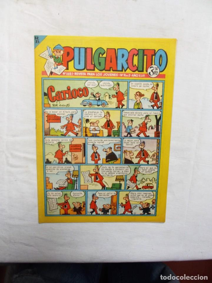 Tebeos: PULGARCITO N&ordm; 1685 - Foto 1
