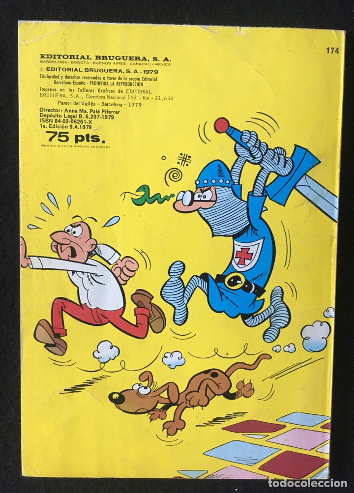 Tebeos: Olé!, Nº 174, Mortadelo y Filemón, 1ª Edición 1979, Bruguera - Foto 2 - 272125078