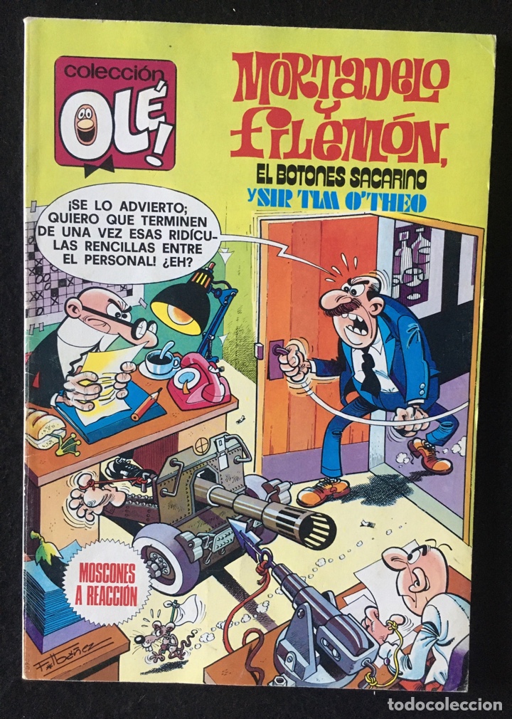 Tebeos: Olé!, Nº 175, Mortadelo y Filemón, 1ª Edición 1979, Bruguera - Foto 1 - 272126213