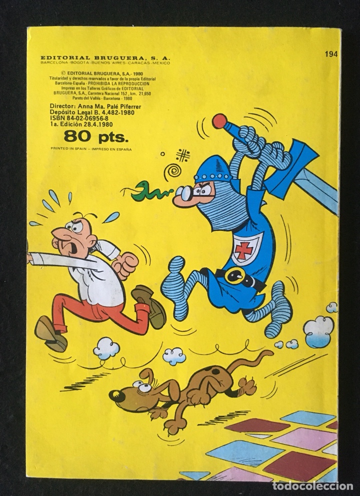 Tebeos: Olé!, Nº 194, Mortadelo y Filemón, 1ª Edición 1980, Bruguera - Foto 2 - 272137228