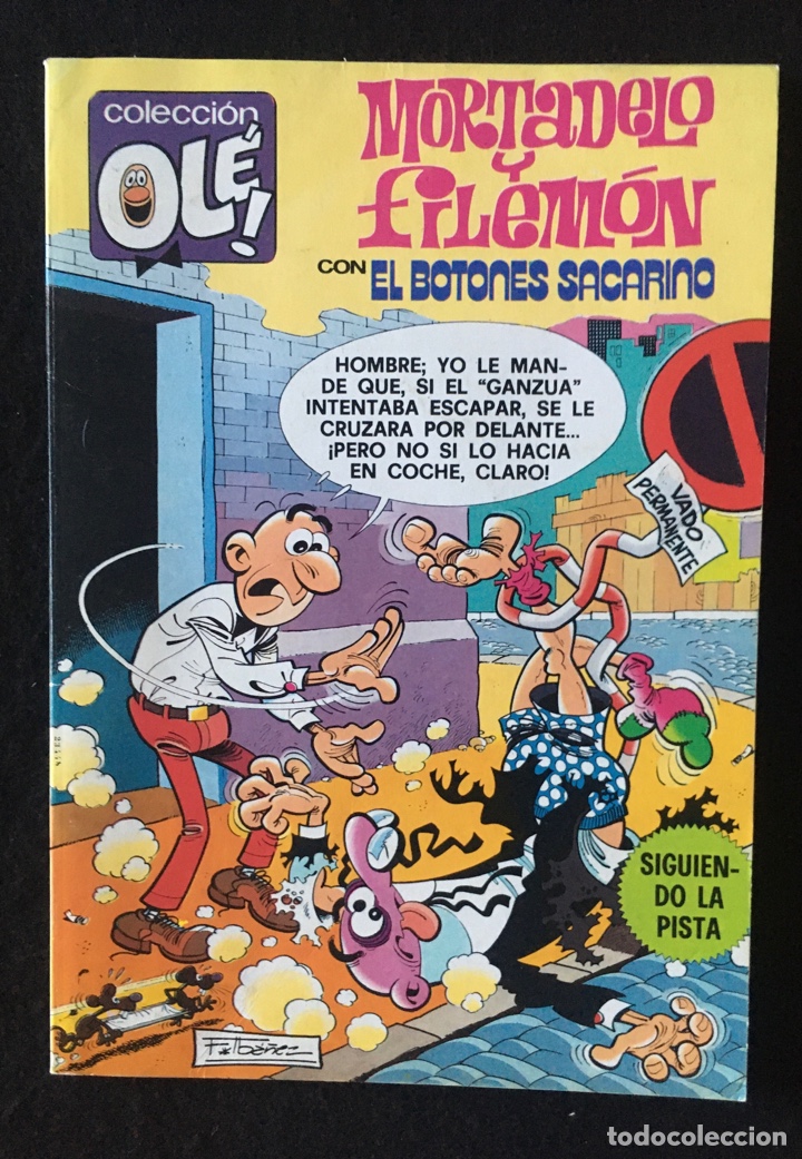 OLÉ!, Nº 202, MORTADELO Y FILEMÓN, 2ª EDICIÓN 1983, BRUGUERA (Tebeos y Comics - Bruguera - Ole)