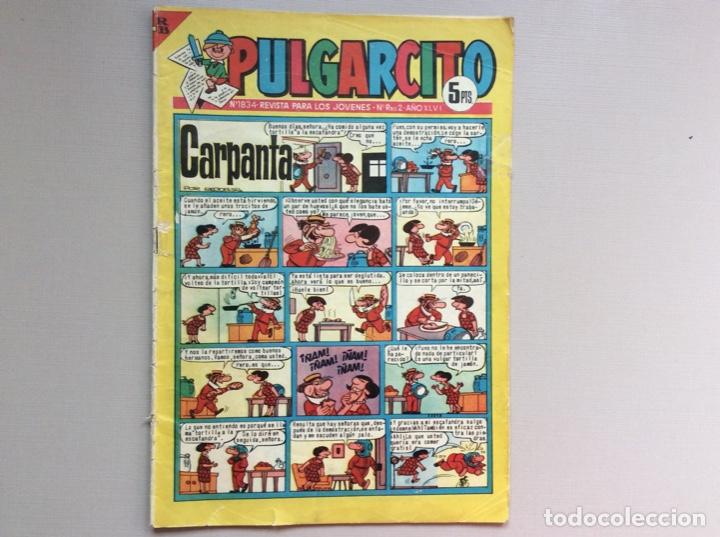 Tebeos: PULGARCITO N&Uacute;MERO 1834 - Foto 1