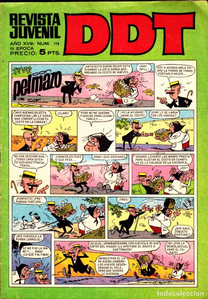Tebeos: COMIC COLECCION DDT III EPOCA N&ordm; 115 - Foto 1