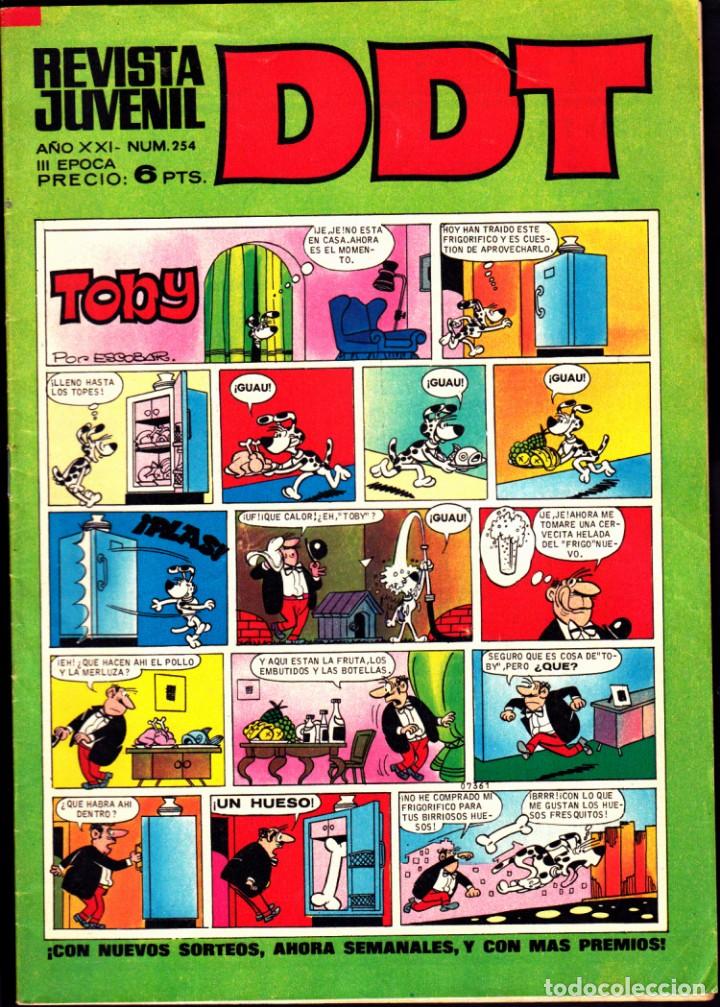 Tebeos: COMIC COLECCION DDT III EPOCA N&ordm; 254 - Foto 1