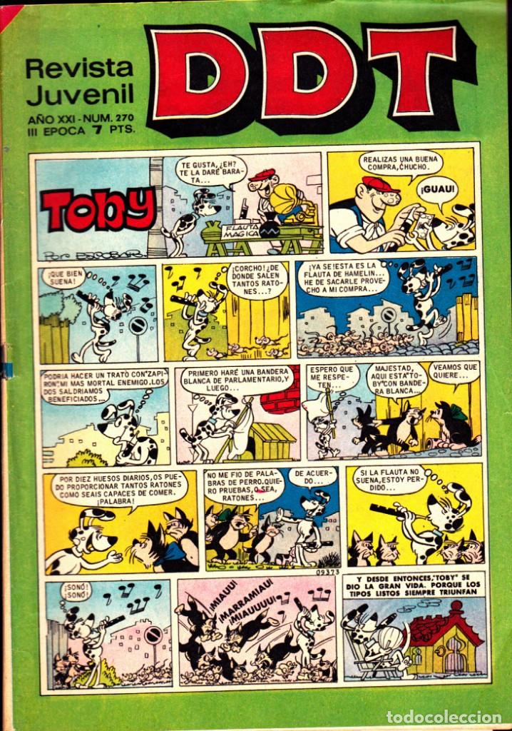 Tebeos: COMIC COLECCION DDT III EPOCA N&ordm; 270 - Foto 1