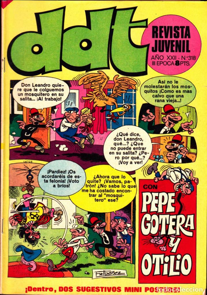 Tebeos: COMIC COLECCION DDT III EPOCA N&ordm; 318 - Foto 1