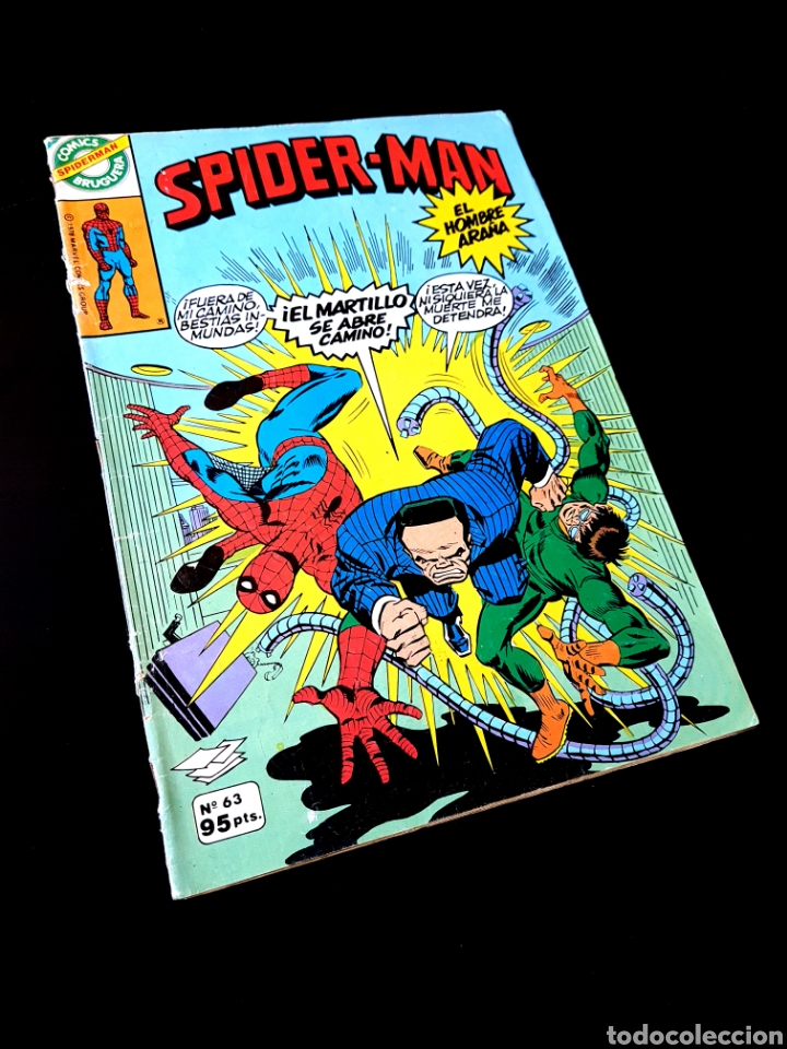 Tebeos: SPIDER-MAN 63 NORMAL ESTADO BRUGUERA SPIDERMAN COMICS MARVEL - Foto 1