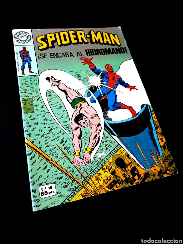 Tebeos: SPIDER-MAN 16 NORMAL ESTADO BRUGUERA SPIDERMAN COMICS MARVEL - Foto 1