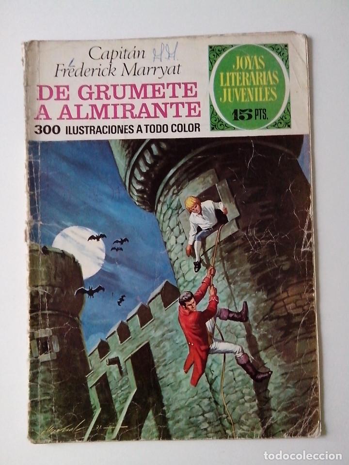 BDs: JOYAS LITERARIAS JUVENILES EDIT. BRUGUERA N&ordm; 50 DE GRUMETE A ALMIRANTE