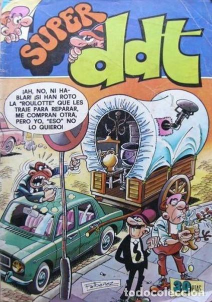 Tebeos: SUPER DDT-BRUGUERA- N&ordm; 51 -LA LLAMADA DE &Aacute;FRICA-DON PELMAZO-DON PERCEBE-1977-BUENO-DIF&Iacute;CIL-LEA-5081