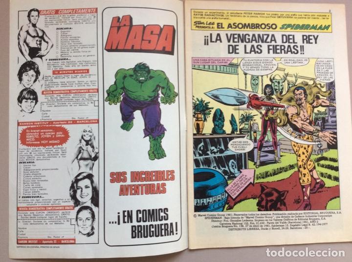 Tebeos: SPIDER-MAN BRUGUERA Numero 15 - Foto 2