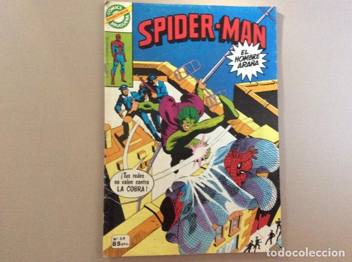 Tebeos: SPIDER-MAN BRUGUERA N&uacute;mero 34 - Foto 1