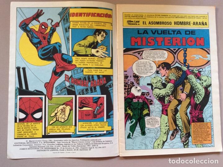 Tebeos: SPIDER-MAN BRUGUERA N&uacute;mero 36 - Foto 2