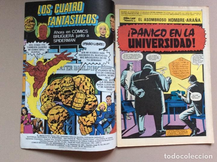 Tebeos: SPIDER-MAN BRUGUERA N&uacute;mero 43 - Foto 2