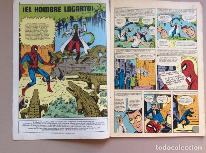 Tebeos: SPIDER-MAN BRUGUERA N&uacute;mero 46 - Foto 2