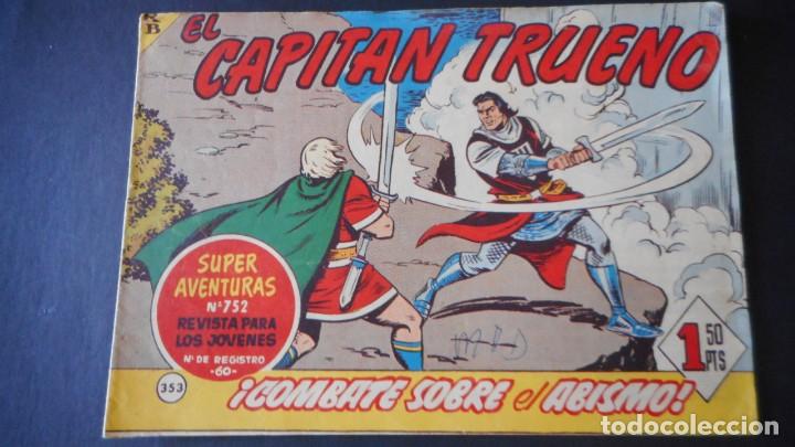 Tebeos: EL CAPITAN TRUENO N&ordm; 353 ORIGINAL - Foto 1