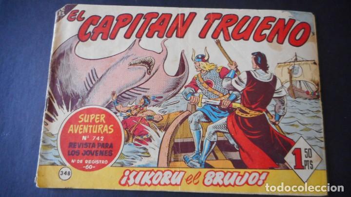 Tebeos: EL CAPITAN TRUENO N&ordm; 348 ORIGINAL - Foto 1