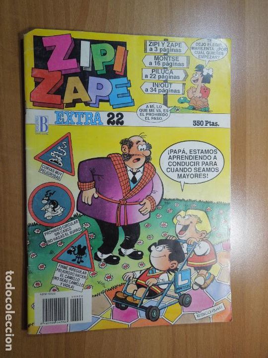Tebeos: ZIPI Y ZAPE - EXTRA 22 -- EDC B 1992 - Foto 1