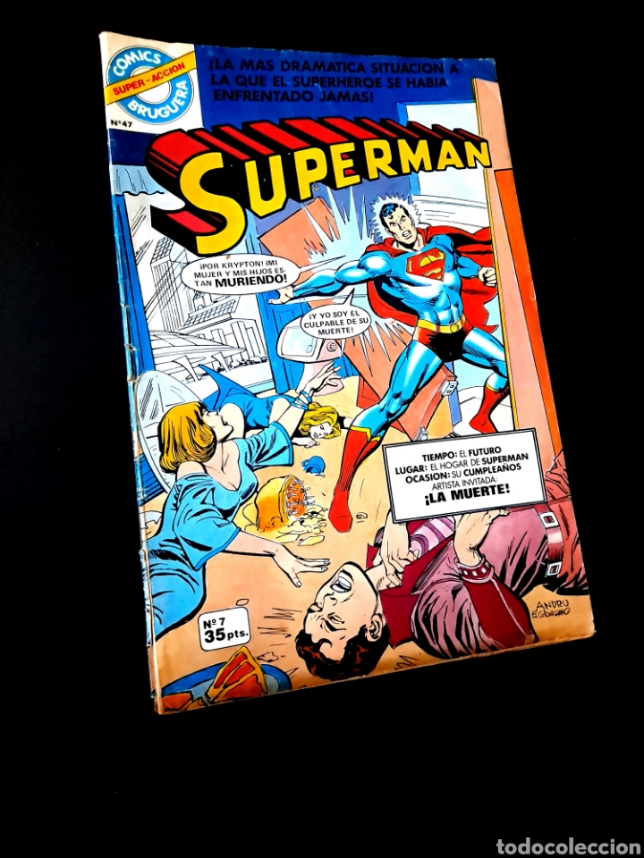 Tebeos: SUPERMAN 7 COMICS BRUGUERA 47 NORMAL ESTADO - Foto 1