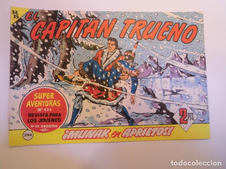 Tebeos: EL CAPITAN TRUENO NUM 394 - FACSIMIL - Foto 1