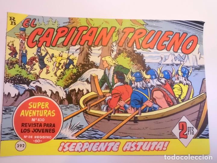 Tebeos: EL CAPITAN TRUENO NUM 392 - FACSIMIL - Foto 1