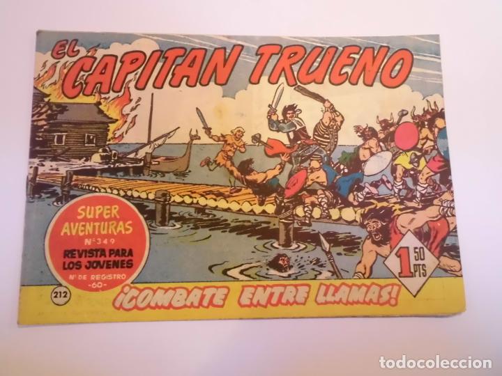 Tebeos: EL CAPITAN TRUENO NUM 212 - ORIGINAL - Foto 1