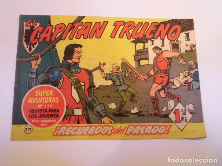 Tebeos: EL CAPITAN TRUENO NUM 219 - ORIGINAL - Foto 1