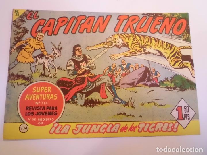 Tebeos: EL CAPITAN TRUENO NUM 334 - ORIGINAL - Foto 1