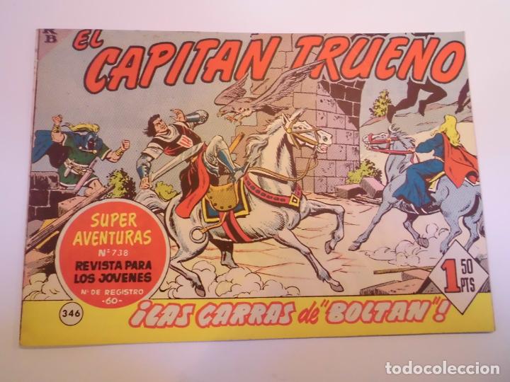 Tebeos: EL CAPITAN TRUENO NUM 346 - ORIGINAL - Foto 1