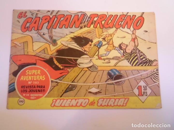 Tebeos: EL CAPITAN TRUENO NUM 190 - ORIGINAL - Foto 1