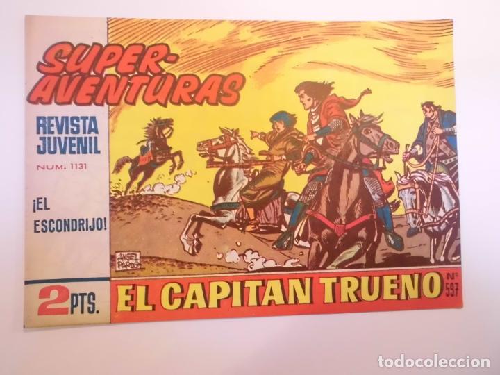 Tebeos: EL CAPITAN TRUENO NUM 597 - ORIGINAL - Foto 1