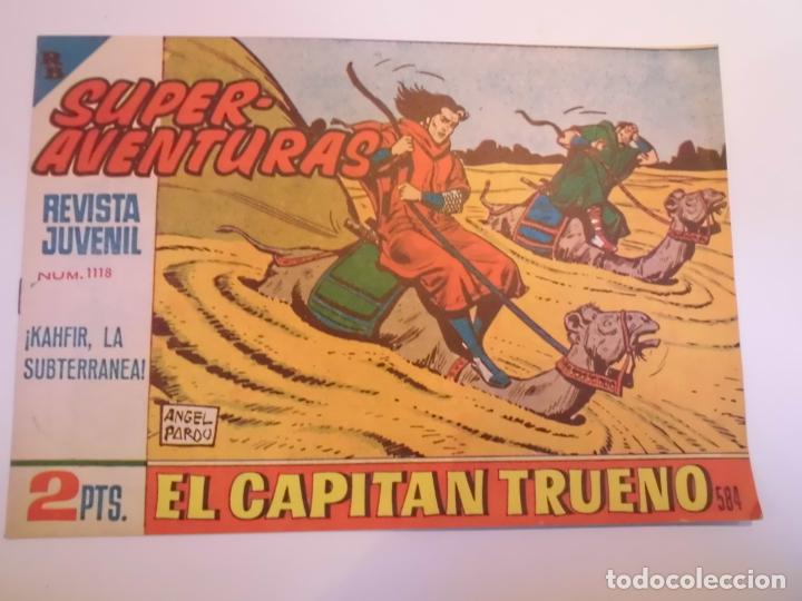 Tebeos: EL CAPITAN TRUENO NUM 584 - ORIGINAL - Foto 1