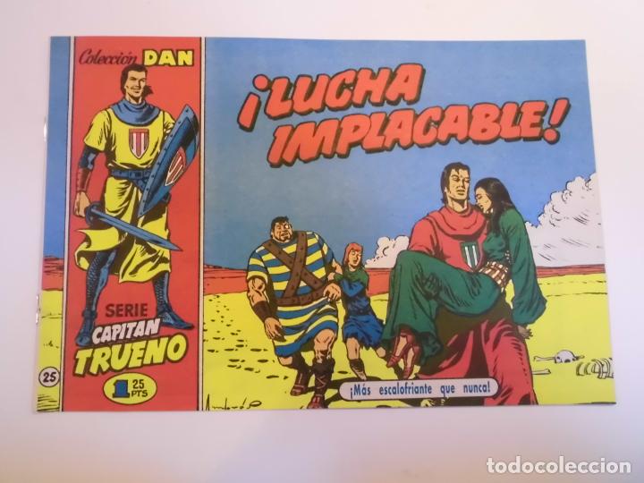 Tebeos: EL CAPITAN TRUENO NUM 25 - FACSIMIL - Foto 1