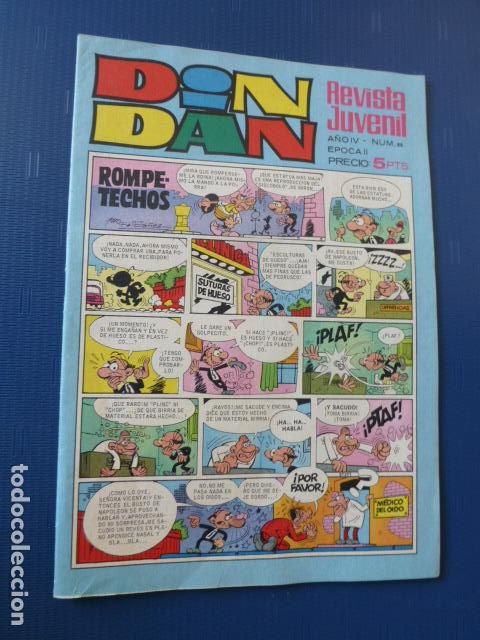 Tebeos: COMIC DIN DAN N&ordm; 88 DE BRUGUERA - Foto 1