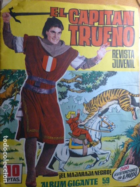 COMIC CAPITAN TRUENO ALBUM GIGANTE Nº 59 DE BRUGUERA (Tebeos y Comics - Bruguera - Capitán Trueno)