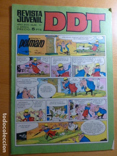 Tebeos: COMIC DDT N&ordm; 117 DE BRUGUERA - Foto 1