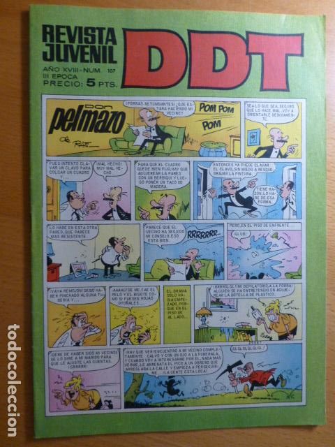 Tebeos: COMIC DDT N&ordm; 107 DE BRUGUERA - Foto 1