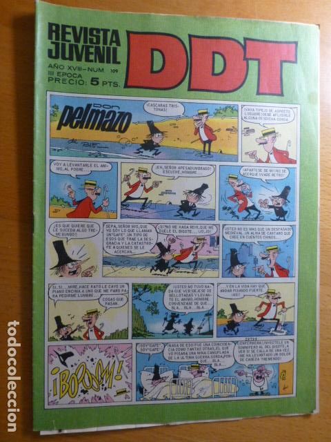 Tebeos: COMIC DDT N&ordm; 109 DE BRUGUERA - Foto 1