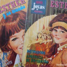 Tebeos: 2 REVISTAS ESTHER Y SU MUNDO SUPER JOYAS FEMENINAS / PATINADORA APRENDIZA DE ENFERMERA LA GRAN CA.... Lote 278372958