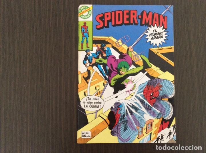 Tebeos: SPIDERMAN BRUGUERA N&Uacute;MERO 34 - Foto 1