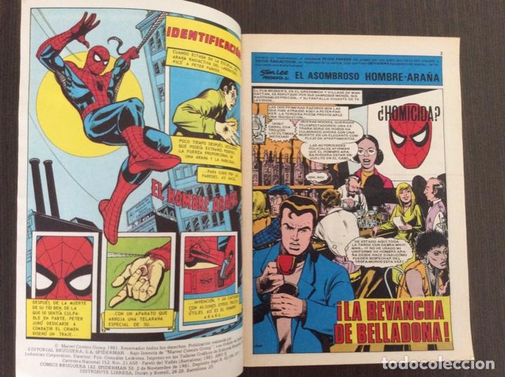 Tebeos: SPIDERMAN BRUGUERA N&Uacute;MERO 38 - Foto 2