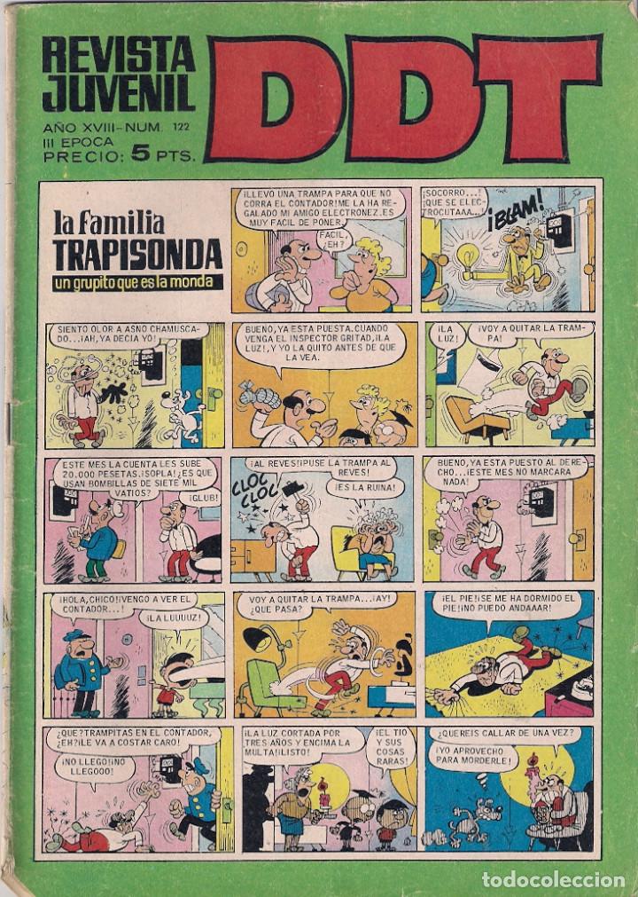 Tebeos: DDT 3&ordf; &eacute;poca. n&ordm; 122 - Foto 1