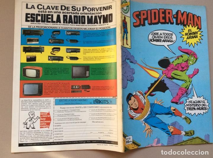 Tebeos: SPIDERMAN BRUGUERA N&Uacute;MERO 53 - Foto 10