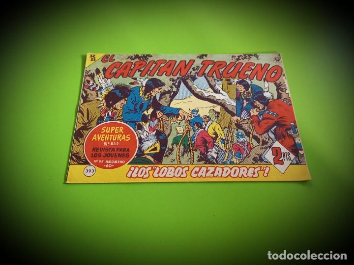 Tebeos: CAPITAN TRUENO- N&ordm; 393 - ORIGINAL - Foto 1