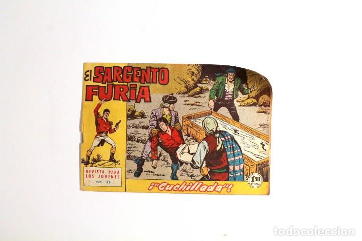 Tebeos: C&oacute;mic &rdquo;El Sargento Furia&rdquo; - N&ordm;25 - &rdquo;Cuchillada&rdquo; - Foto 1
