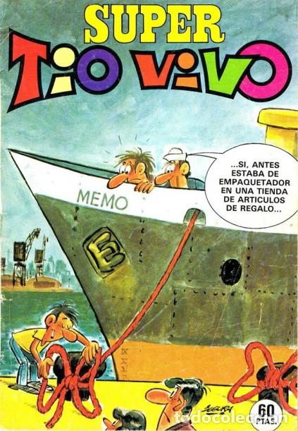 Tebeos: SUPER T&Iacute;O VIVO- N&ordm; 107 -STEVE DAMON-FACUNDO-TROTAMUNDO-1981-CL&Aacute;SICO Y DIF&Iacute;CIL-BUENO-LEAN-5404